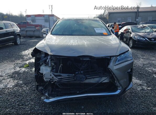 2T2BZMCA9JC153926 2018 LEXUS RX 350 Серебряный Вид задней части салона