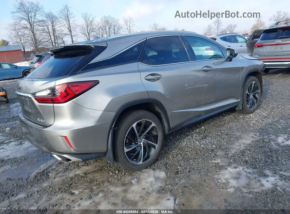 2T2BZMCA9JC153926 2018 LEXUS RX 350 Серебряный Задняя правая четверть
