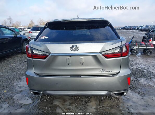 2T2BZMCA9JC153926 2018 LEXUS RX 350 Серебряный 