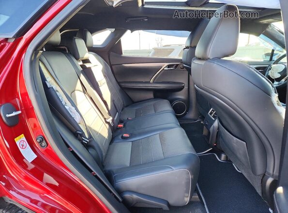 2T2BZMCA9JC155756 2018 LEXUS RX Бордовый Вид задней части салона