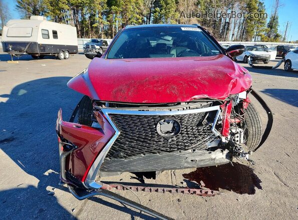 2T2BZMCA9JC155756 2018 LEXUS RX Бордовый Вид спереди
