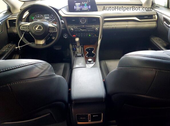 2T2BZMCA9KC176236 2019 LEXUS RX Черный Вид панели приборов
