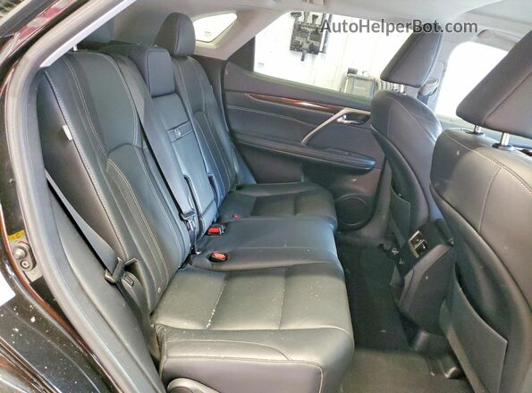 2T2BZMCA9KC176236 2019 LEXUS RX Черный Вид задней части салона