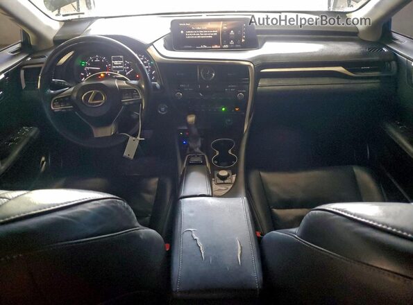 2T2BZMCAXGC033559 2016 LEXUS RX Черный Вид панели приборов
