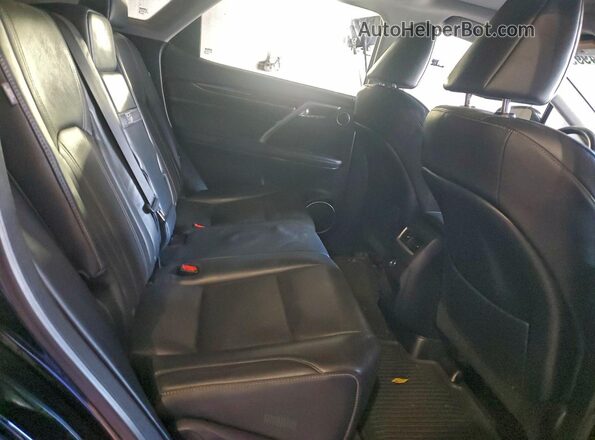 2T2BZMCAXGC033559 2016 LEXUS RX Черный Вид задних сидений