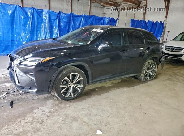 2T2BZMCAXGC033559 2016 LEXUS RX Черный Передняя левая четверть