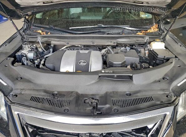 2T2BZMCAXGC033559 2016 LEXUS RX Черный Вид задней части салона