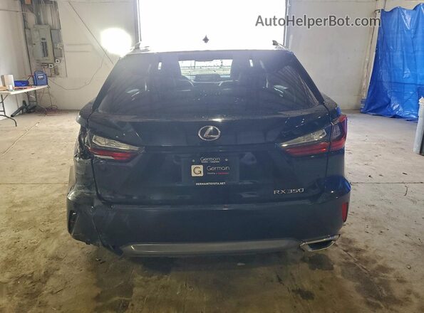 2T2BZMCAXGC033559 2016 LEXUS RX Черный Вид сзади