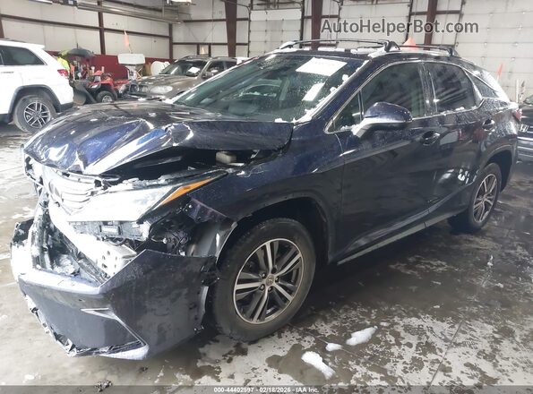2T2BZMCAXHC082620 2017 LEXUS RX 350 Dark Blue Передняя левая четверть