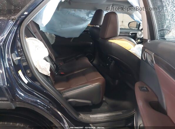 2T2BZMCAXHC082620 2017 LEXUS RX 350 Dark Blue Вид наклейки с VIN-кодом