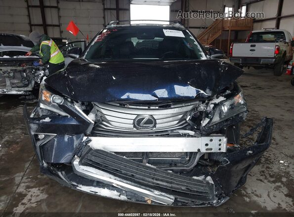 2T2BZMCAXHC082620 2017 LEXUS RX 350 Dark Blue Вид щитка приборов