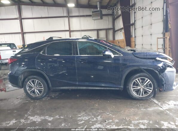 2T2BZMCAXHC082620 2017 LEXUS RX 350 Dark Blue Вид задней части салона