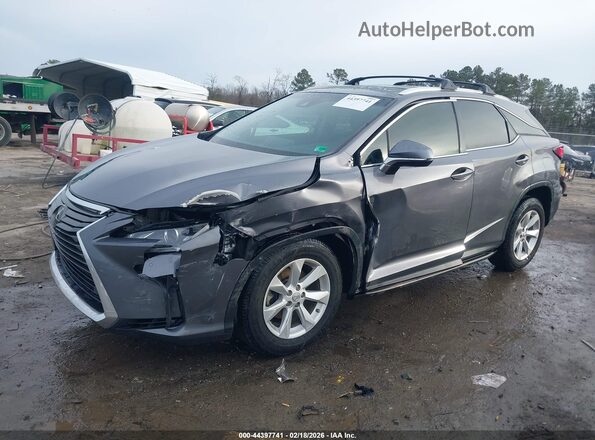 2T2BZMCAXHC105216 2017 LEXUS RX 350 Серый Передняя левая четверть