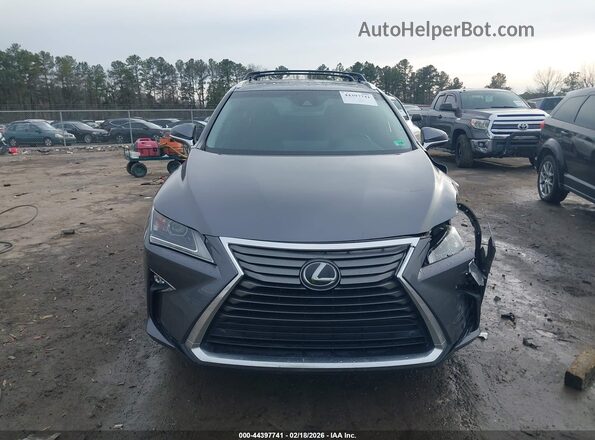 2T2BZMCAXHC105216 2017 LEXUS RX 350 Серый Вид щитка приборов