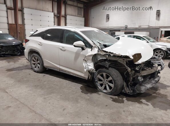 2T2BZMCAXHC115115 2017 LEXUS RX 350 Белый Передняя правая четверть
