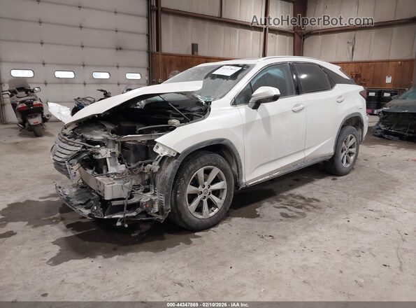 2T2BZMCAXHC115115 2017 LEXUS RX 350 Белый Передняя левая четверть