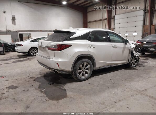 2T2BZMCAXHC115115 2017 LEXUS RX 350 Белый Задняя правая четверть