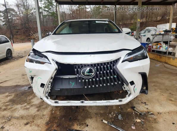 2T2GDCAZXNC001442 2022 LEXUS NX White წინა ხედი