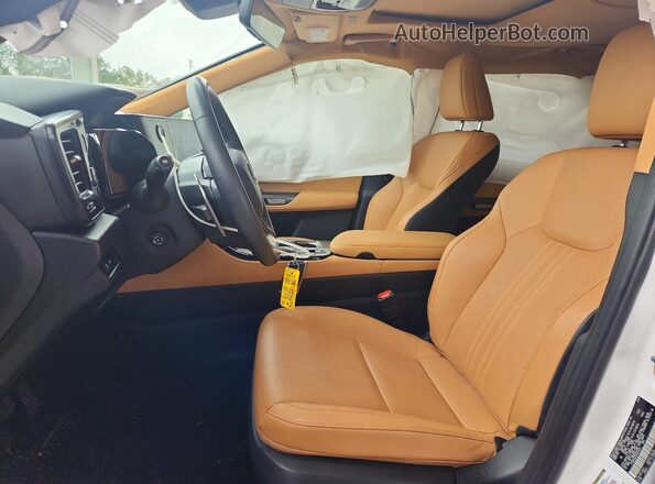 2T2GDCAZXNC001442 2022 LEXUS NX White წინა სალონის ხედი