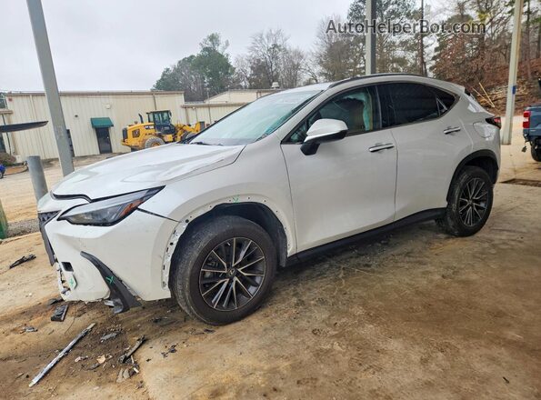2T2GDCAZXNC001442 2022 LEXUS NX White წინა მარცხენა ხედი სამი მეოთხედიდან