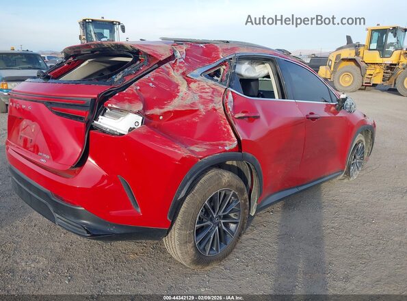 2T2GGCEZ2SC061759 2025 LEXUS NX 350 Red Задня права чверть