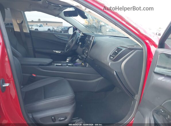 2T2GGCEZ2SC061759 2025 LEXUS NX 350 Red Вид салону спереду