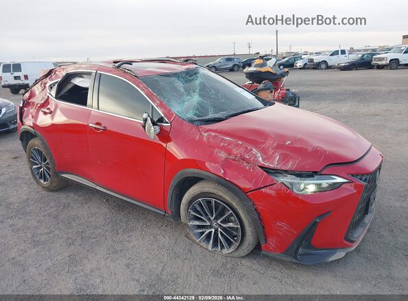 2T2GGCEZ2SC061759 2025 LEXUS NX 350 Red Передня права чверть