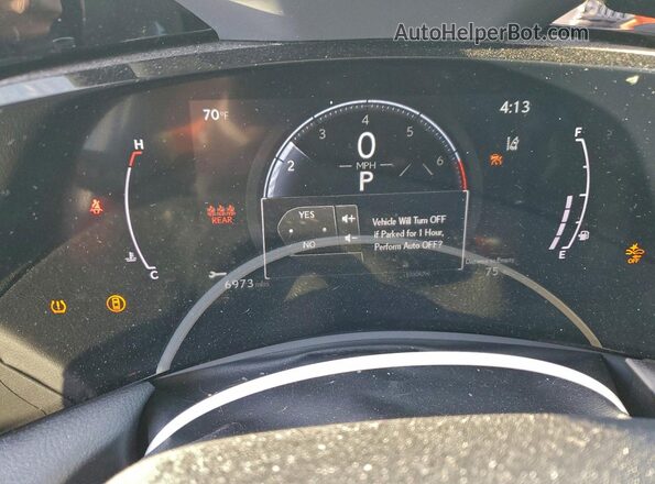 2T2GGCEZ2SC085625 2025 LEXUS NX White Instrument cluster view