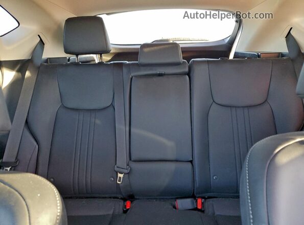 2T2GGCEZ2SC085625 2025 LEXUS NX White Rear seats view