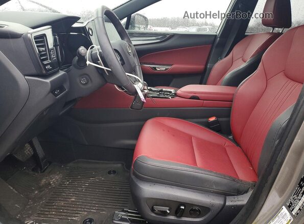2T2GGCEZ4SC083889 2025 LEXUS NX Tan Вид салону спереду