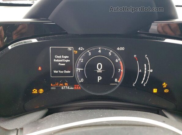 2T2GGCEZ4SC083889 2025 LEXUS NX Tan Вид щитка приладів
