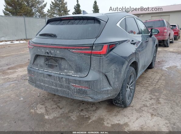 2T2GGCEZ6PC027086 2023 LEXUS NX 350 Gray Задня права чверть