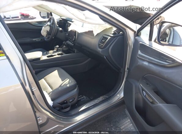 2T2GGCEZ7RC053375 2024 LEXUS NX 350 Gray Widok wnętrza z przodu