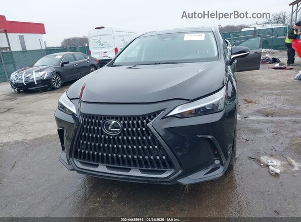 2T2GGCEZ7SC075592 2025 LEXUS NX 350 Black ხელსაწყოთა პანელის ხედი