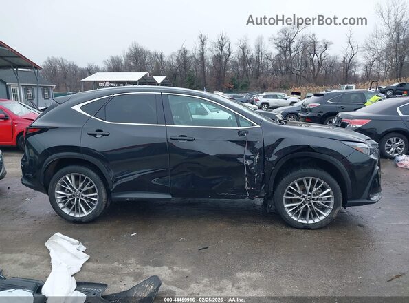 2T2GGCEZ7SC075592 2025 LEXUS NX 350 Black უკანა სალონის ხედი