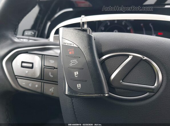 2T2GGCEZ7SC075592 2025 LEXUS NX 350 Black წინა პანელის ხედი