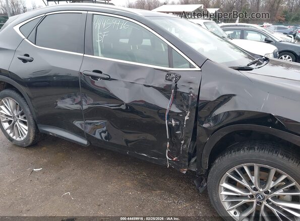 2T2GGCEZ7SC075592 2025 LEXUS NX 350 Black წინა ხედი