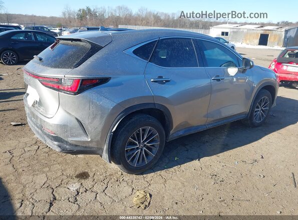 2T2GGCEZ8NC015499 2022 LEXUS NX 350 Серый Задняя правая четверть