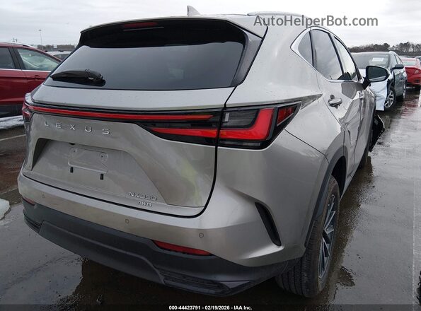 2T2GGCEZ8SC087394 2025 LEXUS NX 350 Gray Tył prawy