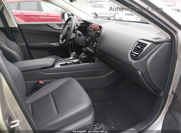 2T2GGCEZ8SC087394 2025 LEXUS NX 350 Gray Widok wnętrza z przodu