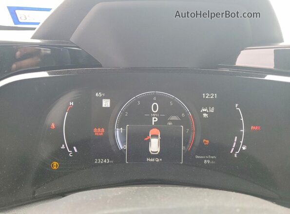 2T2GGCEZXNC003631 2022 LEXUS NX White Vista del cuadro de instrumentos