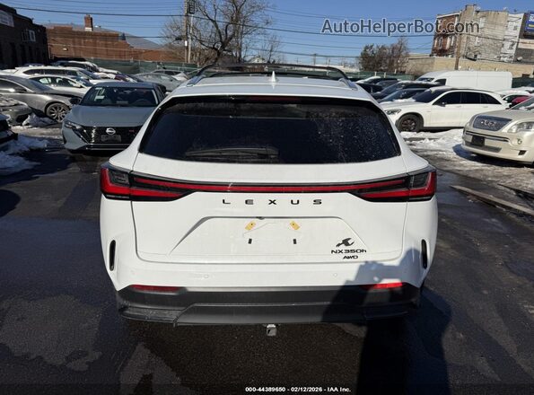 2T2GKCEZ2TC057694 2026 LEXUS NX 350H White ხელსაწყოთა პანელის ხედი