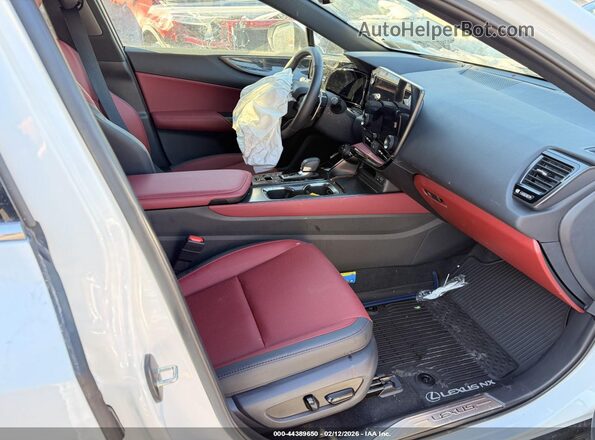 2T2GKCEZ2TC057694 2026 LEXUS NX 350H White წინა სალონის ხედი
