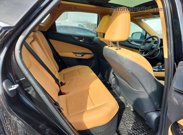 2T2GKCEZ6SC050066 2025 LEXUS NX Black Widok wnętrza z tyłu