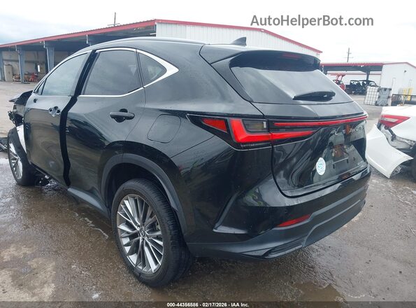 2T2HGCEZ3NC011753 2022 LEXUS NX 350 Black Tył lewy