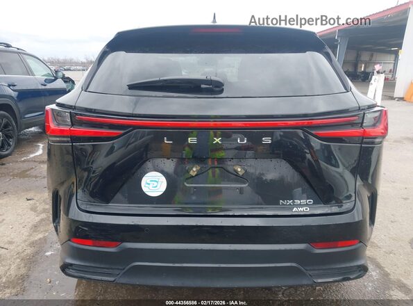 2T2HGCEZ3NC011753 2022 LEXUS NX 350 Black 