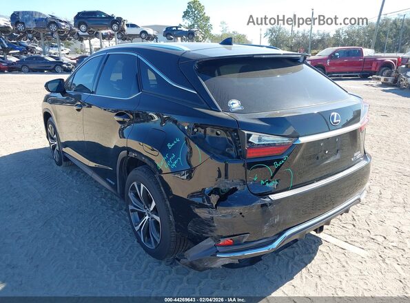 2T2HGMDA6LC044583 2020 LEXUS RX 450H Черный Вид спереди