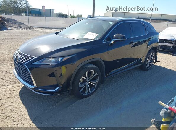 2T2HGMDA6LC044583 2020 LEXUS RX 450H Черный Передняя левая четверть
