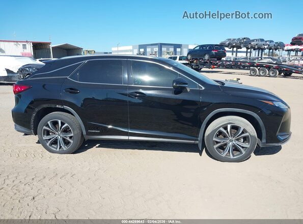 2T2HGMDA6LC044583 2020 LEXUS RX 450H Черный Вид задней части салона