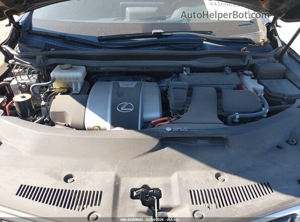 2T2HGMDA6LC044583 2020 LEXUS RX 450H Черный Вид сзади